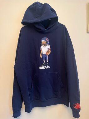 Bad Bunny x Chicago Bears NFL Graphic Hoodie